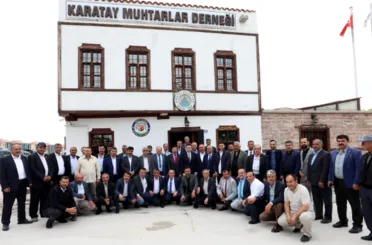 Karatay Belediye Başkanı Hasan Kılca Muhtarlarla Buluştu