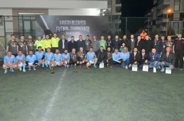 KARATAY BELEDİYESİ BİRİMLER ARASI FUTBOL TURNUVASI SONA ERDİ