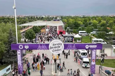 Karatay Lavanta Günleri'nde Katılım Rekoru
