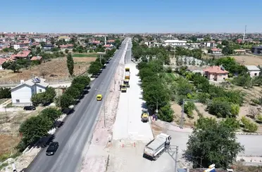 Karatay’da Kanal Caddesi Yenileniyor! Asfalt Çalışmalarında Yeni Etaba Geçildi