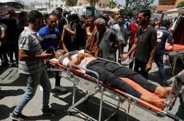 Katil İsrail'den Nusayrat Katliamı! Hastaneler ve Sokaklar Cenaze Doldu!