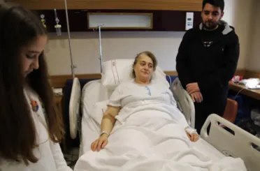 Kendi imkanları ile çıkan aile dehşet anlarını anlattı