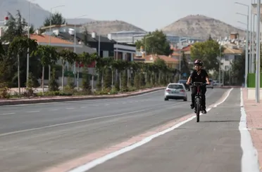 Konya, 635 Km Bisiklet Yoluyla Örnek Şehir