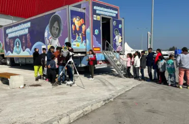 Konya Büyükşehir Bilim TIR’ı ile Depremzede Çocuklara Moral Veriyor