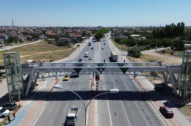 Konya Büyükşehir Köprülerde Periyodik Olarak İyileştirme Çalışması Yapıyor!