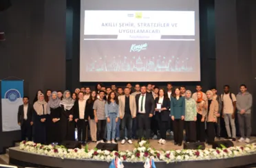 Konya Büyükşehir Mühendislik Öğrencilerine “Akıllı Şehir, Stratejiler ve Uygulamaları” verdi