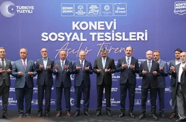 Konya Büyükşehir ve Meram Belediyesi İş Birliğiyle Şehre Kazandırılan Konevi Sosyal Tesisleri Açıldı