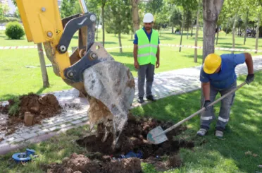 Konya Büyükşehir Yeşil Alanlarda Akıllı Su Sayaçları Kullanıyor