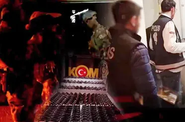 Konya Dahil 41 İlde “Silah ve Mühimmat Kaçakçılığı” Operasyonu: 135 Şüpheli Yakalandı