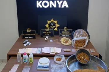 Konya Emniyeti’nden Zehir Tacirlerine Geçit Yok!