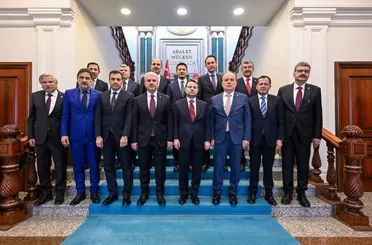 Konya Heyetinden Adalet Bakanı Gürlek’e Hayırlı Olsun Ziyareti