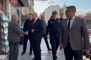 Konya İl Emniyet Müdürü Maksut Yüksek’ten Esnaf ve Vatandaş Ziyareti!