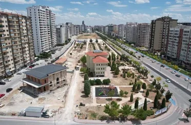 Konya kent merkezine 100 bin metrekarelik yeni yeşil alan