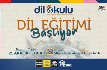 Konya LİMA’da 9. ve 10. Sınıf Öğrenciler İçin “Dil Okulu” Başlıyor!