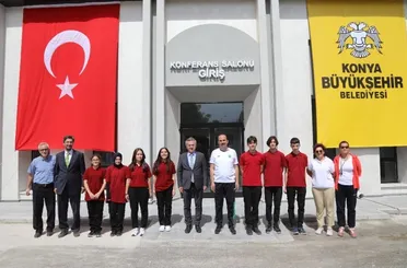 Konya Lisesi Konferans ve Spor Salonu Hizmete Açıldı