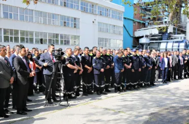 Konya Şeker çalışanları bayramlaştı