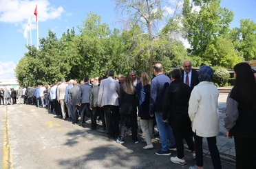 Konya Şeker’de Bayramlaşma Geleneği Devam Etti