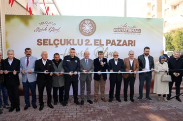 Konya Selçuklu 'da 'Sıfır atık kapsamında' 2.el pazarı açıldı