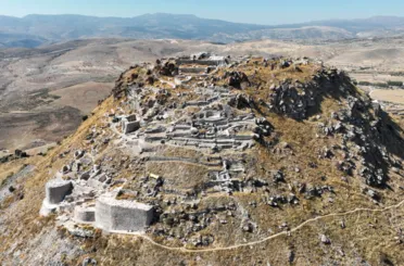 Konya Takkeli Dağ'da bulunan 'Gevale Kalesi' tamamlanıyor