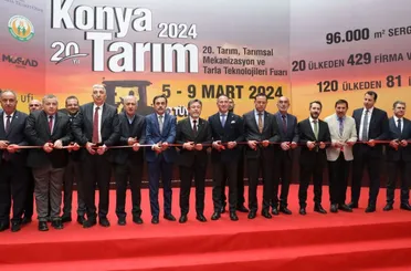 Konya Tarım Fuarı kapılarını ziyaretçilerine açtı!