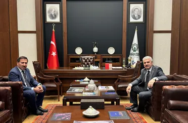 Konya Valisi İbrahim Akın Başkan Hasan Kılca’ya Ziyaret etti 