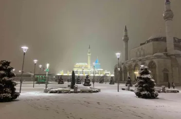  Konya ve Karaman'a kuvvetli kar yağışı uyarısı