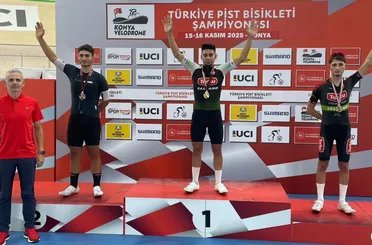 Konya Veledromu’nda Torku Şeker Spor Fırtınası: Pistte Madalya Yağmuru