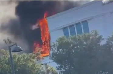 Konya Zafer meydanında Yangın paniği 