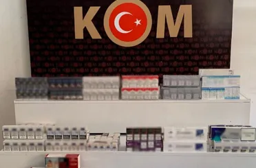 Konya’da gümrük kaçağı sigara satan iki şahıs gözaltına alındı