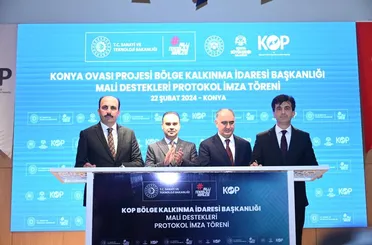 Konya’da KOP Desteğiyle Hayata Geçecek 128 Milyon Liralık 22 Tarımsal Projenin İmzaları Atıldı