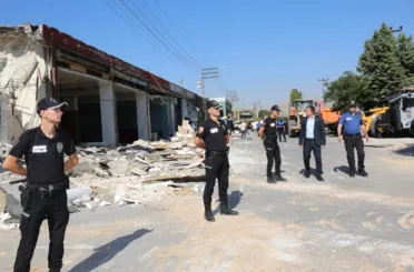 Konya'da merkezdeki gazinoların büyük bir bölümü yıkıldı