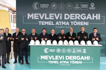 Konya’da Mevlana Türbesi Arkasında Tarihi Dönüşüm: Mevlevi Dergâhı’nın Temeli Atıldı