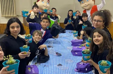 Konya'da okullar çiçek açıyor