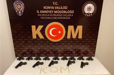 Konya'da şok denetim! Çadırların arasında cephanelik çıktı