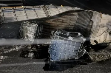 Konya’da Tipi ve Buzlanma Kazaya Neden Oldu: 1 Yaralı