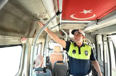 Konya’da Toplu Taşımada Sıkı Denetim! Zabıta ve Polis Sahaya İndi