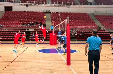 Konya’da Voleybol Heyecanı Zirveye Çıktı