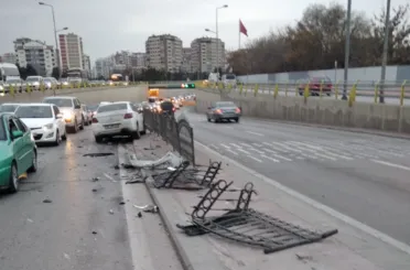Konya'da zincirleme kaza