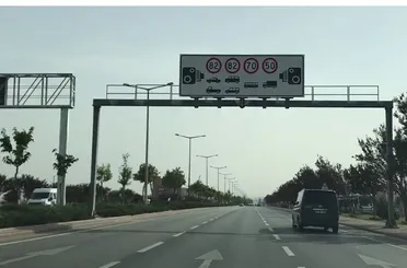 Konya’daki bu yolda EDS hız limitleri değişti