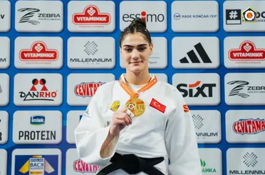 Konyalı Judocu Sinem Oruç’tan Üsküp’te Tarihi Zafer!