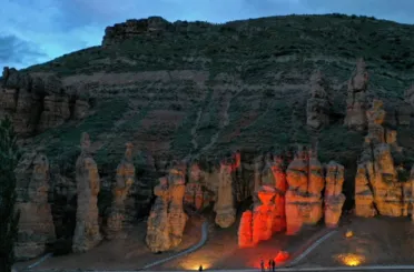 Konya’nın peribacaları "Kızlar Kayası" ne zaman açılacak?