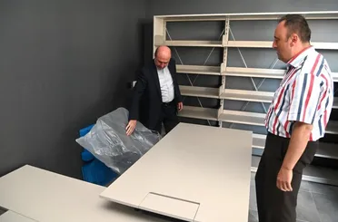 Konya’nın yeni kütüphanesi açılış için gün sayıyor