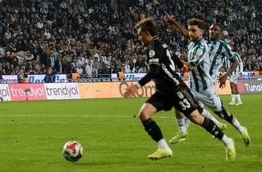 Konyaspor Evinde Dağıldı! Beşiktaş’a 2-0 Yenildi, Taraftardan Sert Tepki