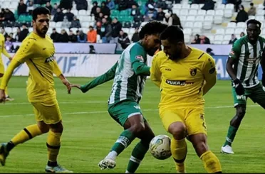 Konyaspor İstanbulspor karşısında tek golle mağlup oldu