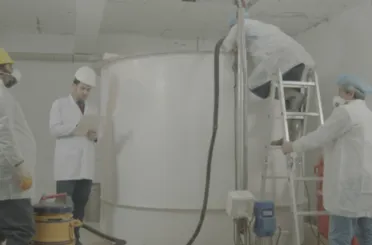 Koski İçme Suyu Depolarını Hijyene Kavuşturuyor