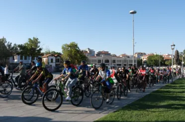 Kudüs Çalışma Grubu’ndan “Gazze İçin Durma, Boykot İçin Pedalla” Etkinliği