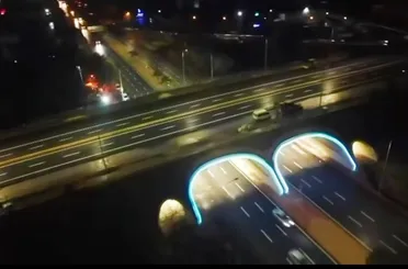 Marangozlar Köprülü Kavşağı Üst Kısmı Bu Gece Trafiğe Açılıyor