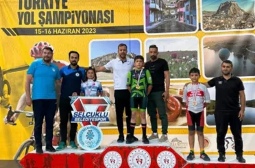 Meram Belediyesporlu Minik Muhammet’ten İki Şampiyonluk Birden