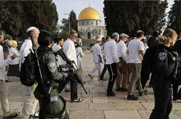  Mescid-i Aksa'ya fanatik yahudiler baskın düzenledi