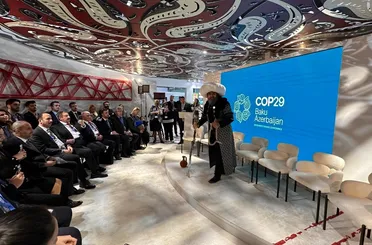 Nasrettin Hoca İklim Değişikliği Zirvesinde Konya tanıtımı yaptı!